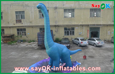 Palloni pubblicitari gonfiabili Dinosauro Personaggi dei cartoni animati gonfiabili Stoffa di Oxford per la pubblicità