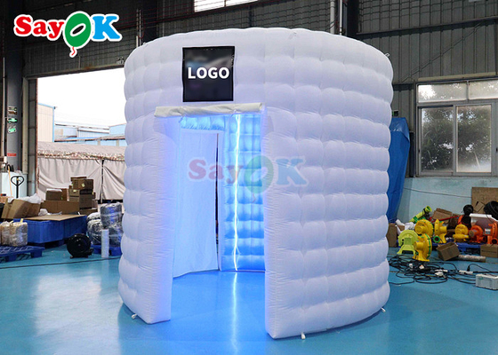 OEM Inflatabile Photo Booth Tent Automatic Inflatabile 360 Photo Booth Confinamento Sfondo