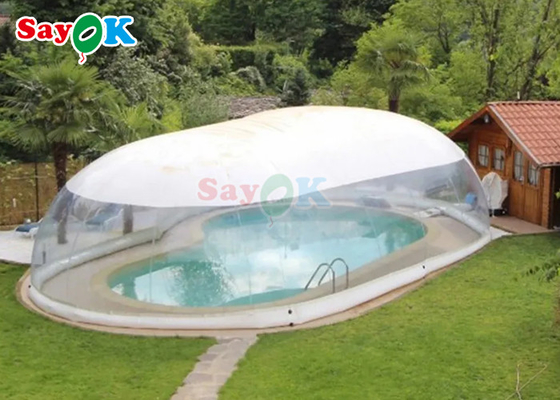 Copertina gonfiabile per piscina esterna personalizzata Cupola gonfiabile trasparente