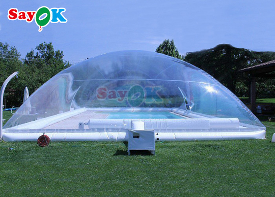 Esterno Personalizzato trasparente trasparente impermeabile PVC copertura piscina tende Inverno recinti cupola