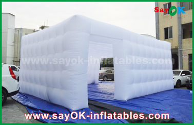 la grande tenda gonfiabile personalizza la tenda gonfiabile quadrata dell'aria con luce principale Actitive all'aperto