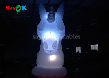 unicorno gonfiabile di 210D LED