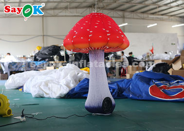 decorazione gonfiabile di illuminazione di 1.5m/fungo gonfiabile per il festival