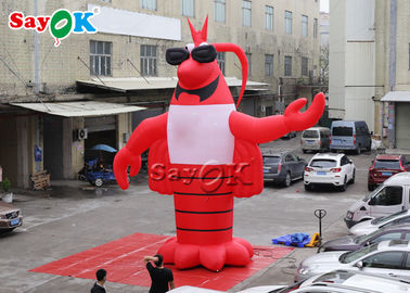 Palloni pubblicitari gonfiabili Animali marini Raniere 7M Lobster gonfiabile Modello