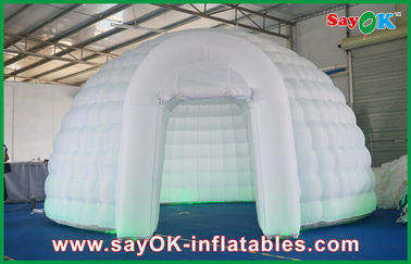 Tenda gonfiabile principale dell'aria delle luci, tenda gonfiabile della cupola del diametro 5m
